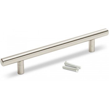 Samson  Bar Handle Hollow 202 Grade Stainless Steel 160mm,  - Cashbuild