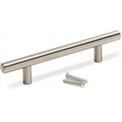 Samson  Bar Handle Hollow 204 Grade Stainless Steel 96mm,  - Cashbuild