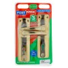 EUREKA LOCKSET 3-LEVER BRASS PLATED - Cashbuild