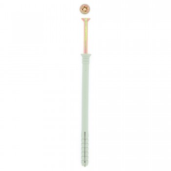 Eureka Nail-in Nylon Countersunk 8x120mm Quantity:40, EUREKA - Cashbuild