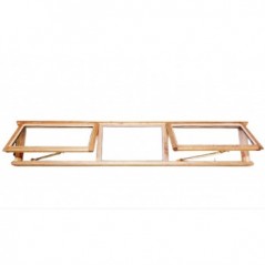 Window Frame Merani Full Pane Wood Ng4 Full Glazed, ELULA - Cashbuild