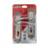 EUREKA LOCKSET EP LAELIA 8IN SATIN AND BLACK NICKEL - Cashbuild