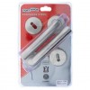 Fort Knox Luxe 2 Lever Molly 8 Rose Stainless Steel,  - Cashbuild