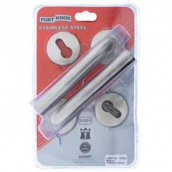 EUREKA LOCKSET EP RS MOLLY STAINLESS STEEL - Cashbuild