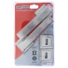 Fort Knox Luxe 2 Lever Bream 8 Rose Stainless Steel,  - Cashbuild