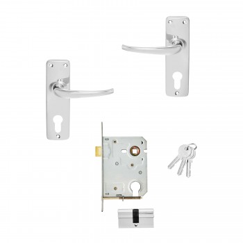 Mackie Commercial Die Cast Cylinder Lockset 3Lever SABS Insert,  - Cashbuild