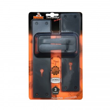 Mackie Draco Black Lockset 3Lever SABS Insert,  - Cashbuild
