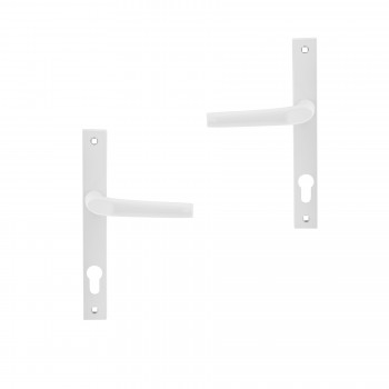 Mackie Slimline Door Handle White,  - Cashbuild