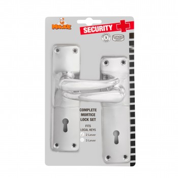 Mackie Sec and 2L Lockset With Nylon Lever,  - Cashbuild