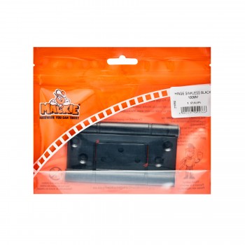 Mackie Sinkless Hinge Black 100mm,  - Cashbuild