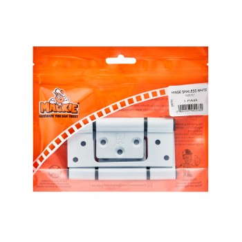 Mackie Sinkless Hinge White 100mm,  - Cashbuild