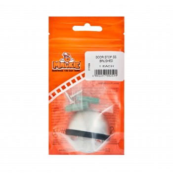 Mackie Door Stop Brushed Stainless,  - Cashbuild