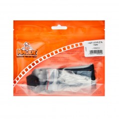 Mackie Hasp and Staple Black Japan 115mm,  - Cashbuild
