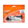 Mackie Hasp and Staple Black Japan 115mm,  - Cashbuild