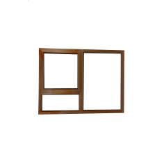 Window Frame Aluminium 28-pt129 Bronze Left Hand, KHANYA - Cashbuild