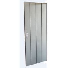 Door Steel Leaf ONLY with Mortice lock, Open In, Right Hand,  - Cashbuild