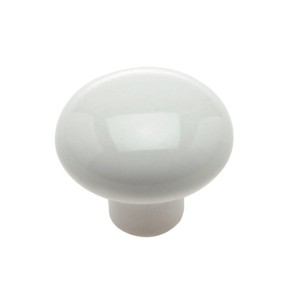 44mm White Poly Knob 44mm White Poly Knob