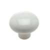 44mm White Poly Knob