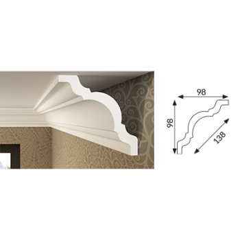 Summit XPS001 98X98 Cornice Quantity: 5,  - Cashbuild