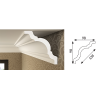 Summit XPS001 98X98 Cornice Quantity: 5,  - Cashbuild
