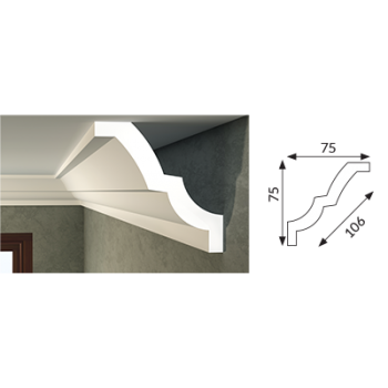 Summit XPS003 75X75 Cornice Quantity: 5,  - Cashbuild