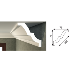 Summit XPS003 75X75 Cornice Quantity: 5,  - Cashbuild