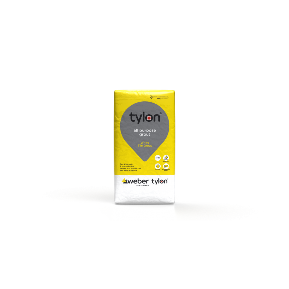 Tylon Grout White 20Kg, TYLON - Cashbuild Tylon Grout White 20Kg, TYLON - Cashbuild
