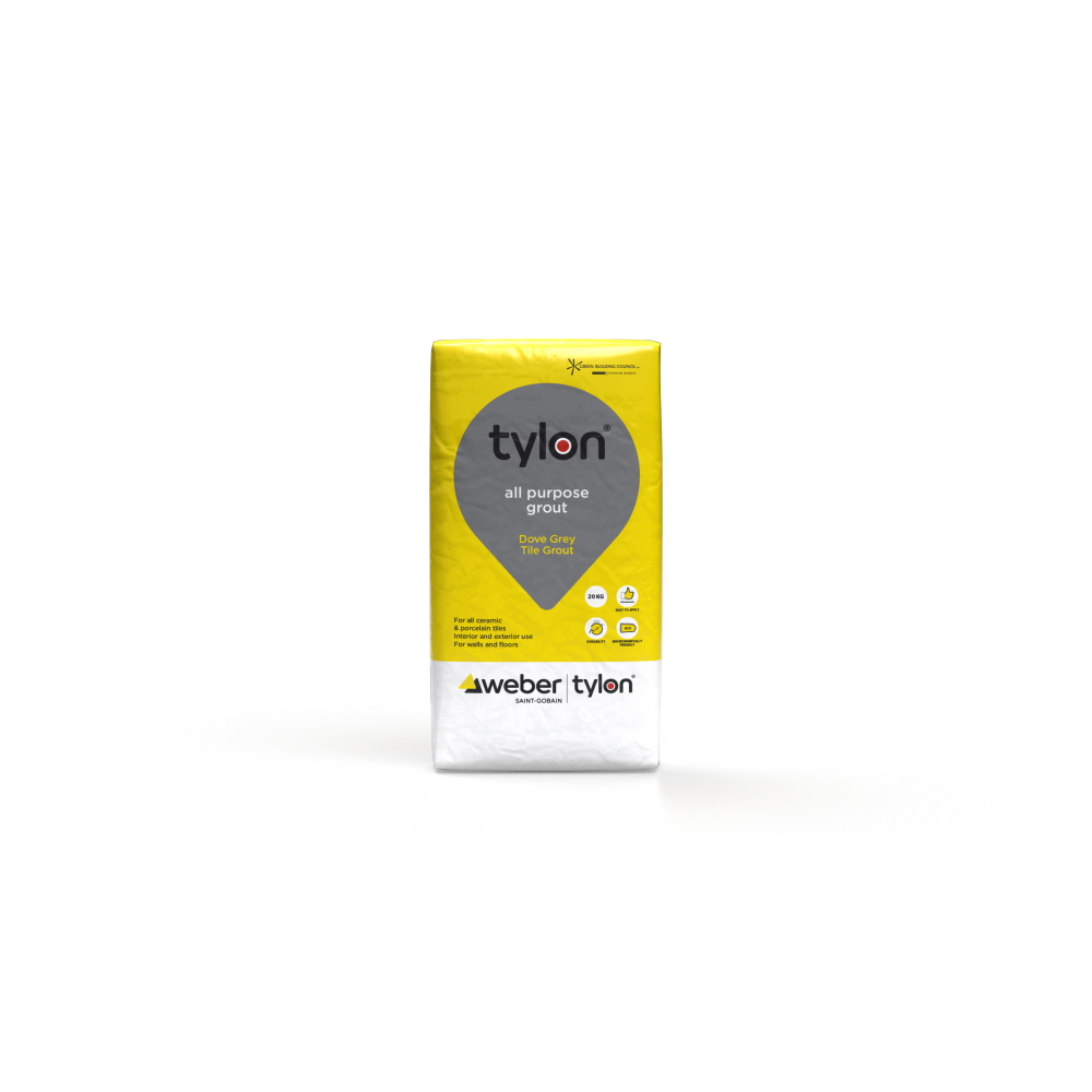 Tylon Grout Dove Grey 20Kg, TYLON - Cashbuild Tylon Grout Dove Grey 20Kg, TYLON - Cashbuild