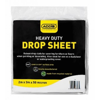 Addis Drop Sheet 50Micron 2000mm X 3M, ADDIS - Cashbuild