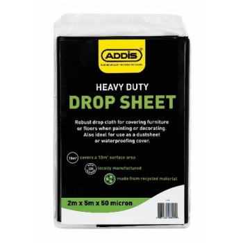 Addis Drop Sheet 50Micron 2000mm X 5M, ADDIS - Cashbuild