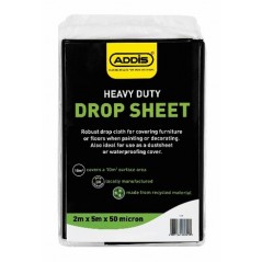 Addis Drop Sheet 50Micron 2000mm X 5M, ADDIS - Cashbuild