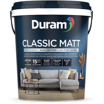Duram Classic Matt 20L White, DURAM - Cashbuild