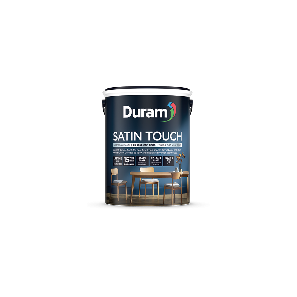 Duram Satin Touch 5L White, DURAM - Cashbuild Duram Satin Touch 5L White, DURAM - Cashbuild