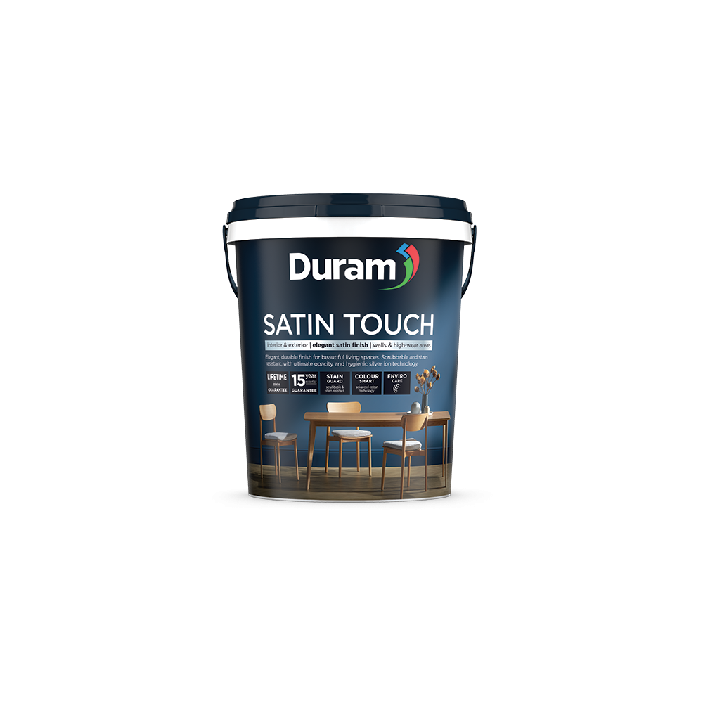 Duram Satin Touch 20L White, DURAM - Cashbuild Duram Satin Touch 20L White, DURAM - Cashbuild