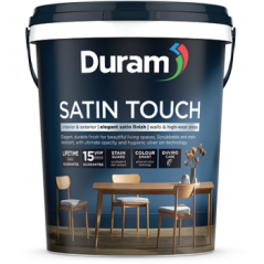 Duram Satin Touch 20L White, DURAM - Cashbuild