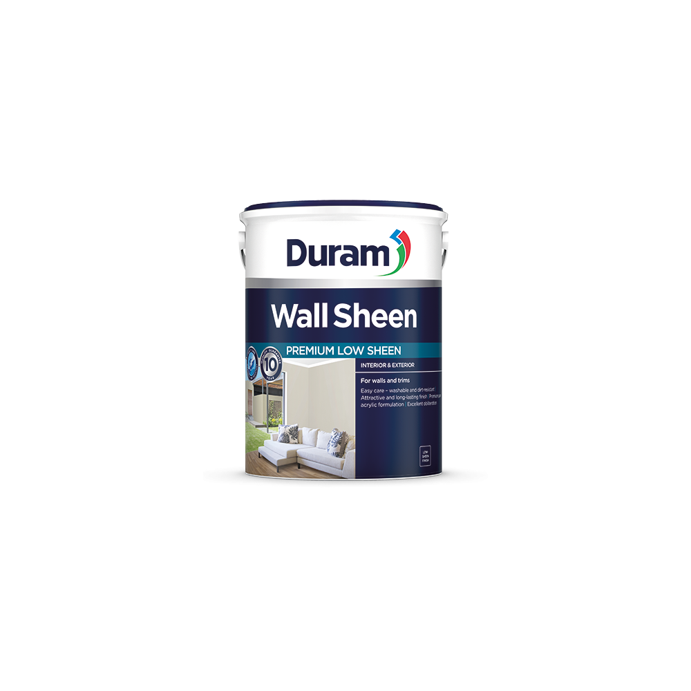 Duram Wallsheen 5L White, DURAM - Cashbuild Duram Wallsheen 5L White, DURAM - Cashbuild