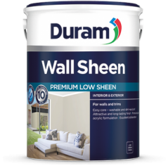 Duram Wallsheen 5L White, DURAM - Cashbuild