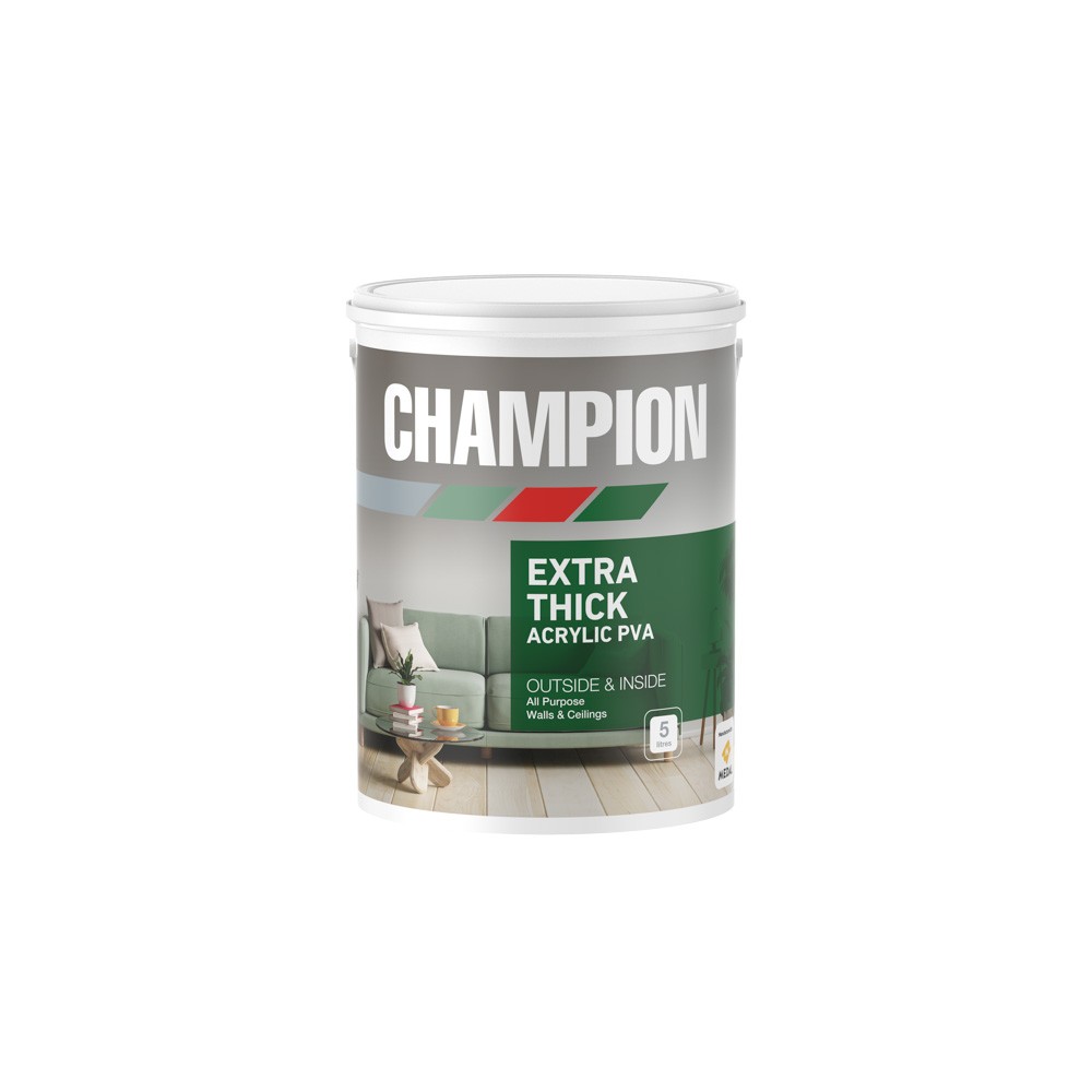 Champion Extra Thick Pva White 5l Champion Extra Thick Pva White 5l