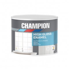 Champion High Gloss Enamel White 1l