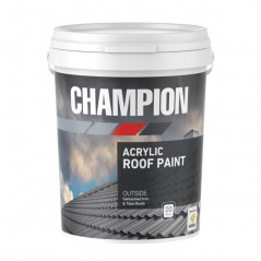 Champion Roof Paint 20L Charcoal, CHAMPION - Cashbuild