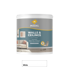 Medal Walls And Ceilings 1L White, MEDAL - Cashbuild