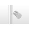 Entrée Shower Door Pivot And Return Panel Chrome 880x880x1850mm, ENTRÉE - Cashbuild
