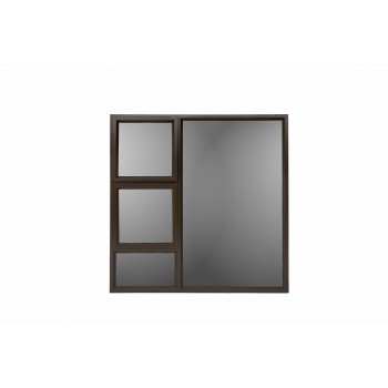 Window Frame Aluminium 28-Ptt1515 Bronze Left Hand Reflective Glass