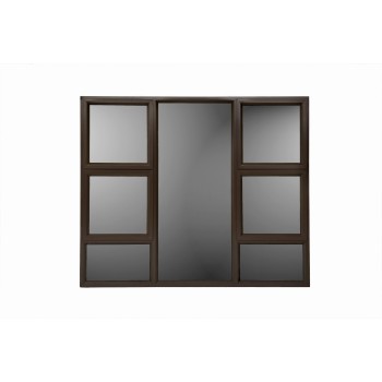 Window Frame Aluminium 28-P4Tt1815 Bronze Reflective Glass