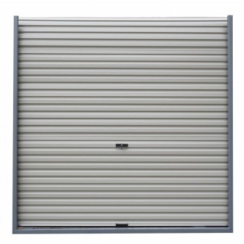 Matty Door, Stone Grey, 2450, Woodgrain, ROBMEG - Cashbuild