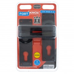 FORT KNOX ECO LOCK EP HANDLE BLACK - Cashbuild