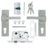 FORT KNOX ECO LOCK EP HANDLE SATIN CHROME - Cashbuild