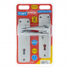 FORT KNOX ECO LOCK 2-LEVER PP HANDLE CHROME - Cashbuild