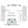 FORT KNOX ECO LOCK 2-LEVER HANDLE CHROME - Cashbuild