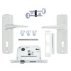 FORT KNOX ECO LOCK 3-LEVER HANDLE CHROME - Cashbuild